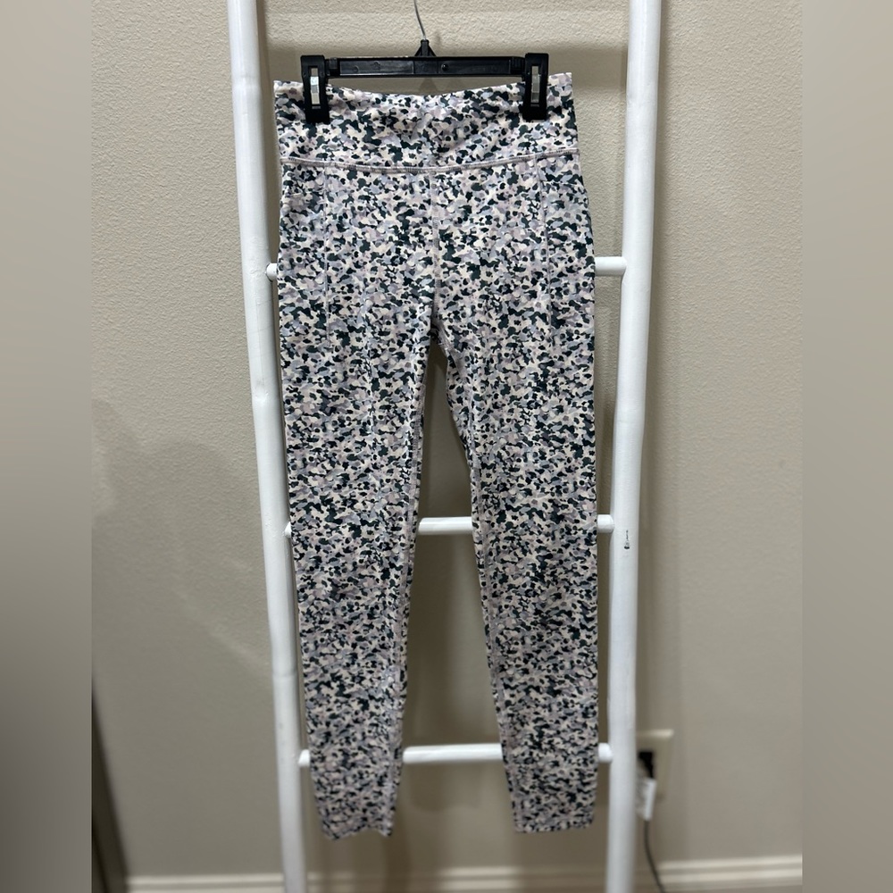 Athleta Girl Size Dotted Printed Leggings